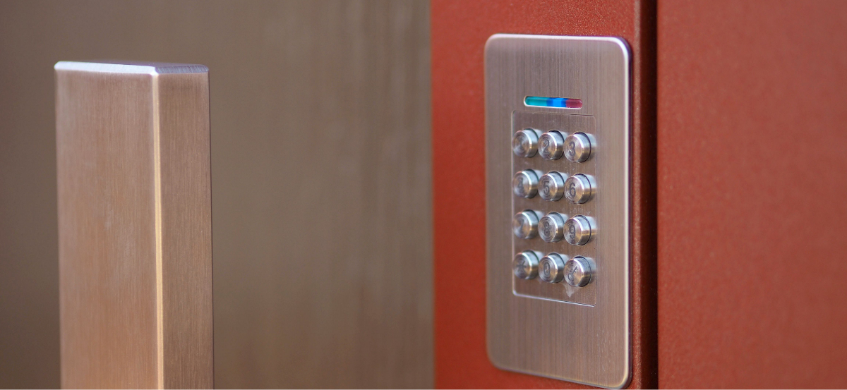 otváranie dverí pomocou kódu