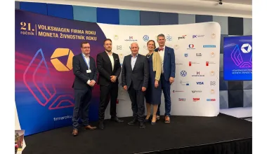 Spoločná fotografia z vyhlásenia súťaže Volkswagen Firma roku 2026
