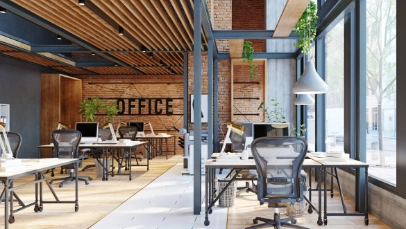 Moderná open space kancelária