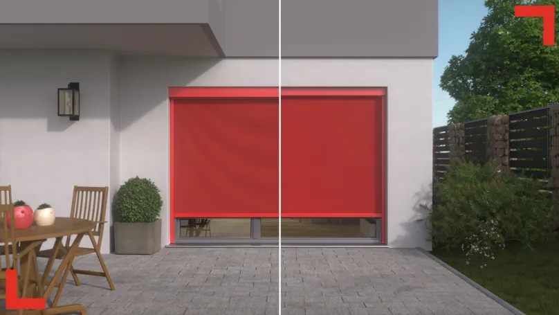 Screenové rolety s použitím a bez použitia technológie ZOOMTECH